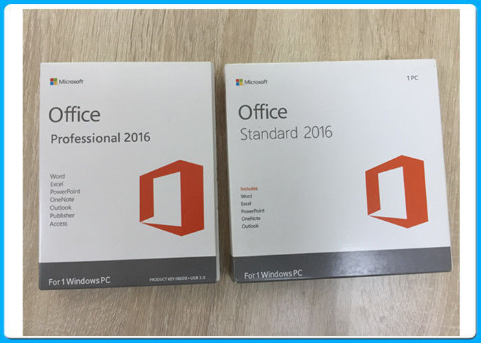 3,0 USB Microsoft Office 2016 pro mais a licença chave para 1 PC de Windows