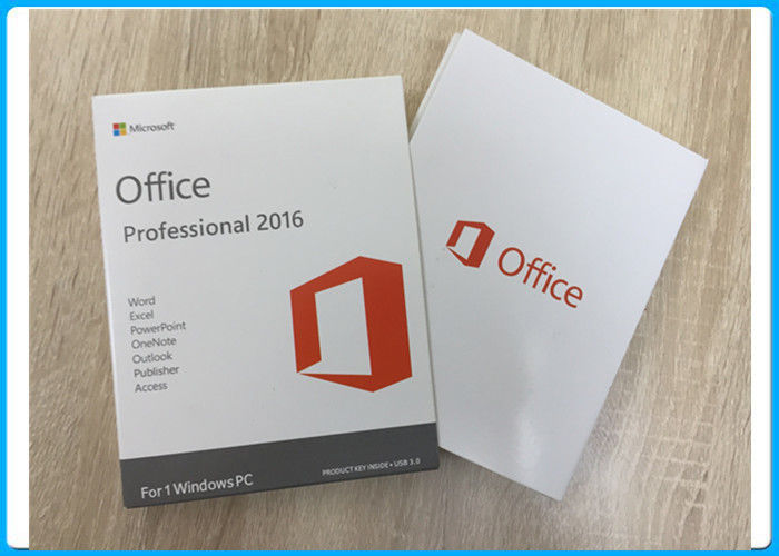 Profissional de Microsoft Office 2016 mais MS inglês varejo completo pro 2016 da versão