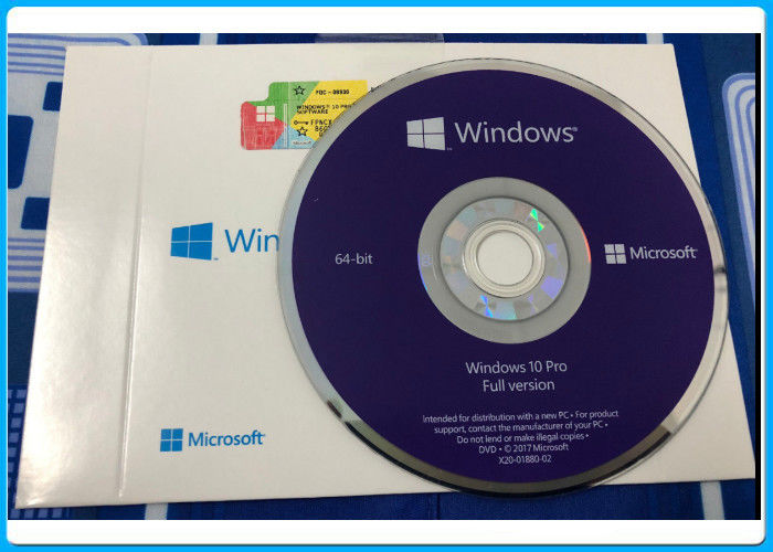 COA do OEM do profissional de Windows 10 do construtor de sistema de DVD, chave do produto do OEM de Windows 10