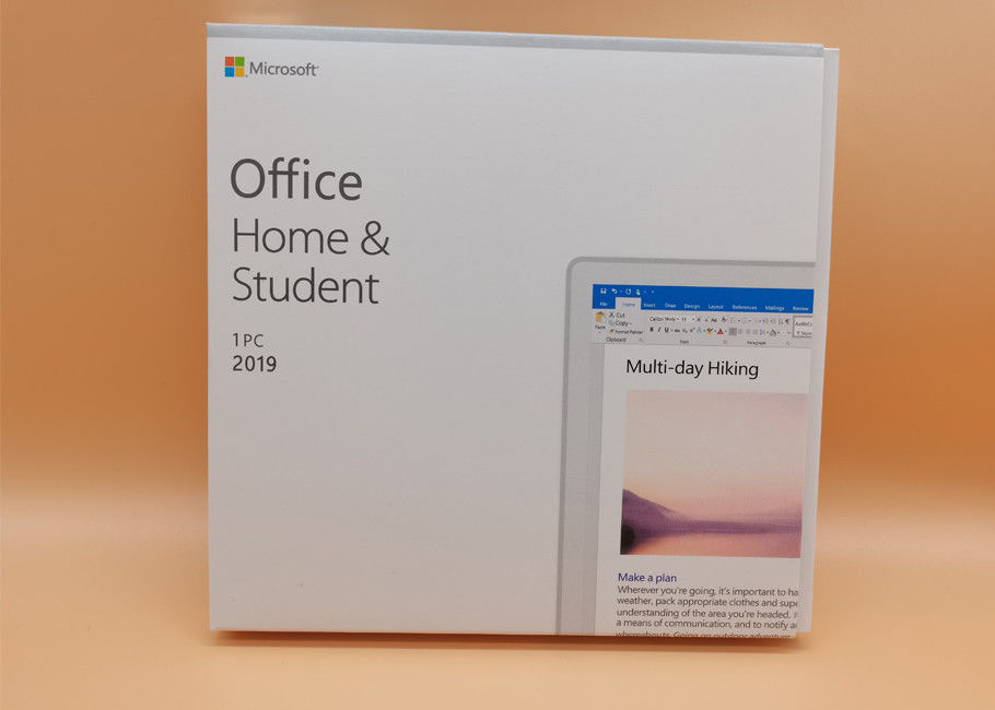 Casa de Microsoft Office 2019 e estudante Digital License Key e de usuário de DVD 1 PC em linha Activiation 100%